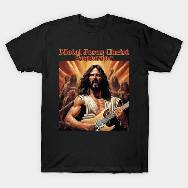 JESUS MEME - Metal Jesus Christ Superstar T-Shirt by Klau